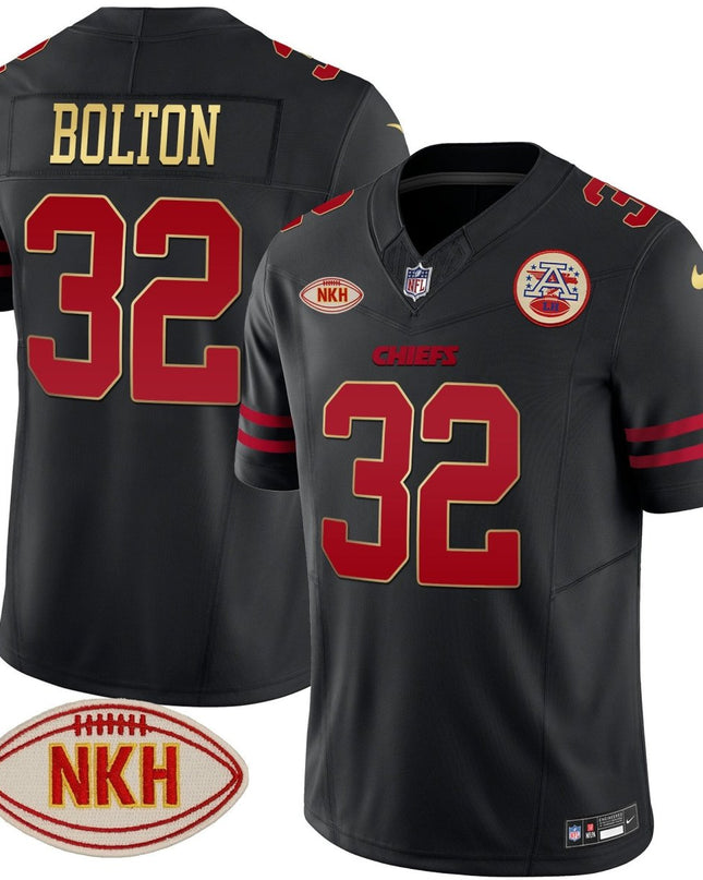Men's Chiefs NKH Patch 2023 Vapor Limited Jersey - All Stitched KCCHI_KDZ - KINDOZY