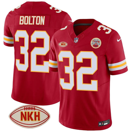 Men's Chiefs NKH Patch 2023 Vapor Limited Jersey - All Stitched KCCHI_KDZ - KINDOZY