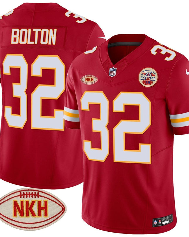 Men's Chiefs NKH Patch 2023 Vapor Limited Jersey - All Stitched KCCHI_KDZ - KINDOZY