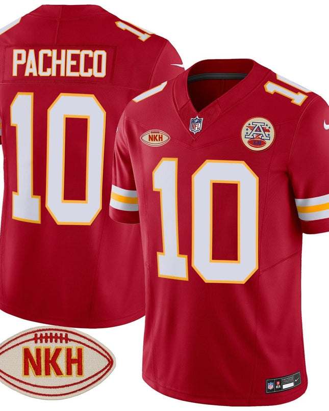 Men's Chiefs NKH Patch 2023 Vapor Limited Jersey - All Stitched KCCHI_KDZ - KINDOZY