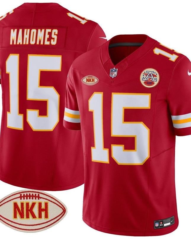 Men's Chiefs NKH Patch 2023 Vapor Limited Jersey - All Stitched KCCHI_KDZ - KINDOZY