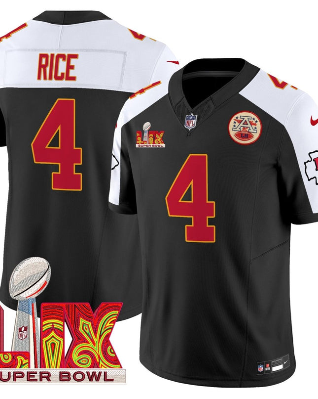 Men's Chiefs Super Bowl LIX Patch Vapor Limited Jersey - All Stitched KCCHI_KDZ - KINDOZY