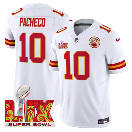 Men's Chiefs Super Bowl LIX Patch Vapor Limited Jersey - All Stitched KCCHI_KDZ - KINDOZY