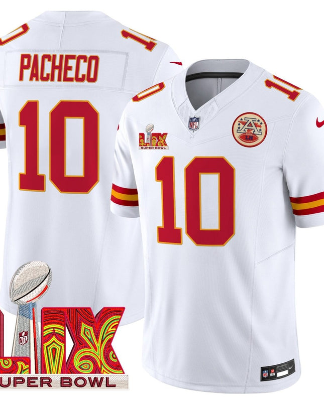 Men's Chiefs Super Bowl LIX Patch Vapor Limited Jersey - All Stitched KCCHI_KDZ - KINDOZY