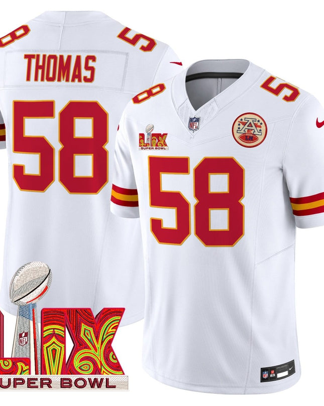 Men's Chiefs Super Bowl LIX Patch Vapor Limited Jersey - All Stitched KCCHI_KDZ - KINDOZY