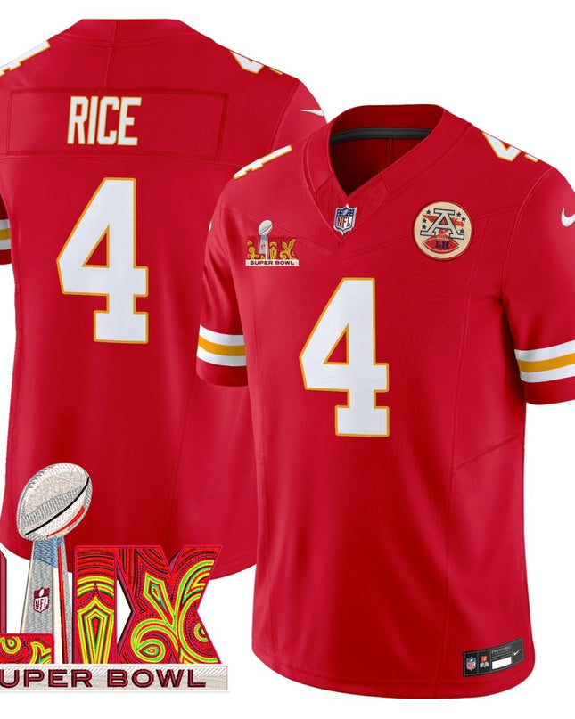 Men's Chiefs Super Bowl LIX Patch Vapor Limited Jersey - All Stitched KCCHI_KDZ - KINDOZY