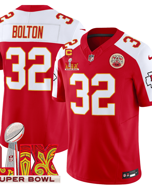 Men's Chiefs Super Bowl LIX Patch Vapor Limited Jersey - All Stitched KCCHI_KDZ - KINDOZY