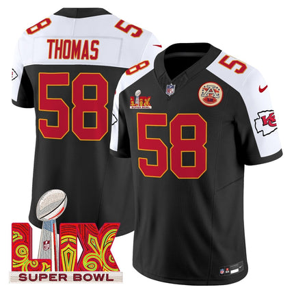 Men's Chiefs Super Bowl LIX Patch Vapor Limited Jersey - All Stitched KCCHI_KDZ - KINDOZY