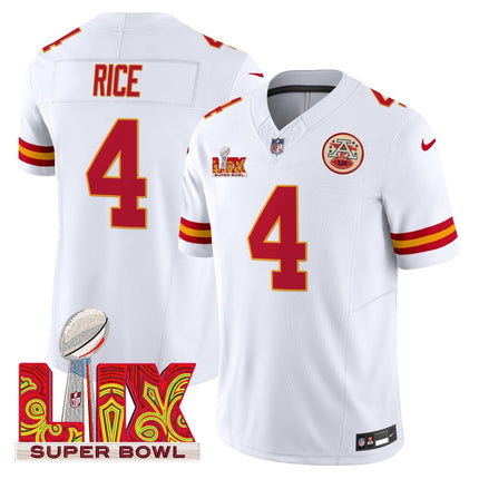 Men's Chiefs Super Bowl LIX Patch Vapor Limited Jersey - All Stitched KCCHI_KDZ - KINDOZY