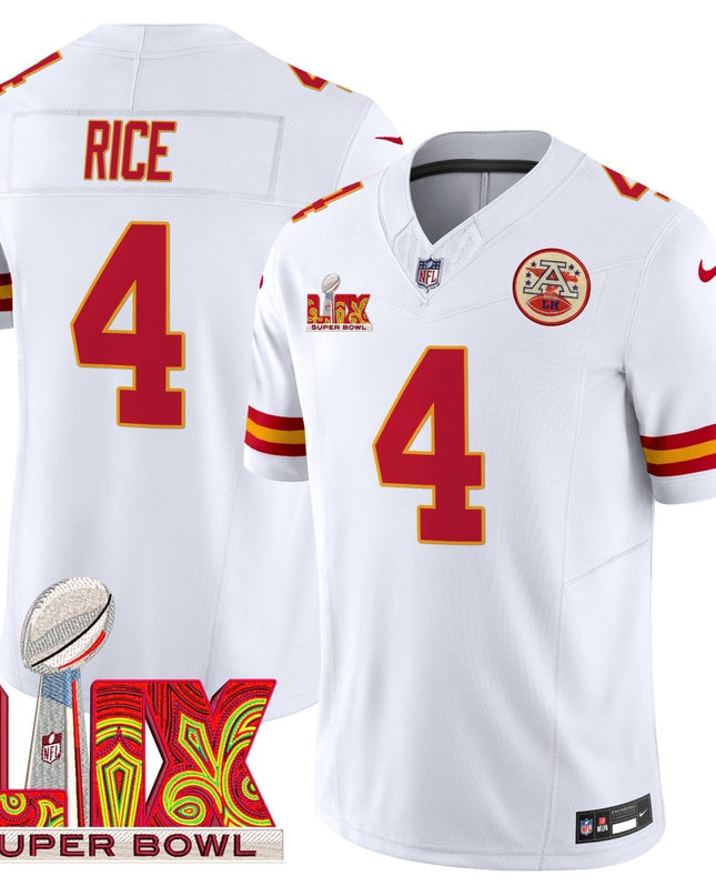 Men's Chiefs Super Bowl LIX Patch Vapor Limited Jersey - All Stitched KCCHI_KDZ - KINDOZY