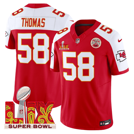Men's Chiefs Super Bowl LIX Patch Vapor Limited Jersey - All Stitched KCCHI_KDZ - KINDOZY