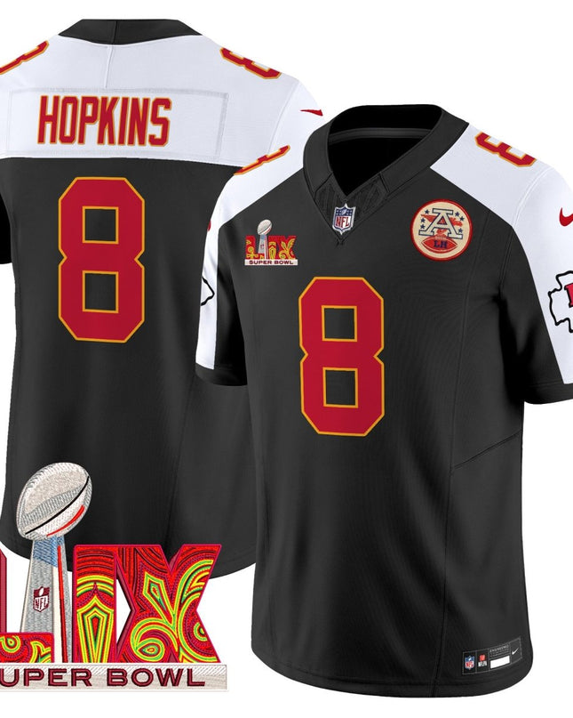 Men's Chiefs Super Bowl LIX Patch Vapor Limited Jersey - All Stitched KCCHI_KDZ - KINDOZY
