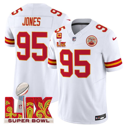Men's Chiefs Super Bowl LIX Patch Vapor Limited Jersey - All Stitched KCCHI_KDZ - KINDOZY