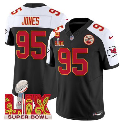 Men's Chiefs Super Bowl LIX Patch Vapor Limited Jersey - All Stitched KCCHI_KDZ - KINDOZY