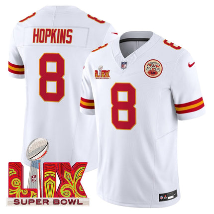Men's Chiefs Super Bowl LIX Patch Vapor Limited Jersey - All Stitched KCCHI_KDZ - KINDOZY