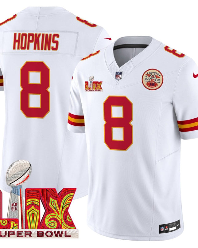 Men's Chiefs Super Bowl LIX Patch Vapor Limited Jersey - All Stitched KCCHI_KDZ - KINDOZY