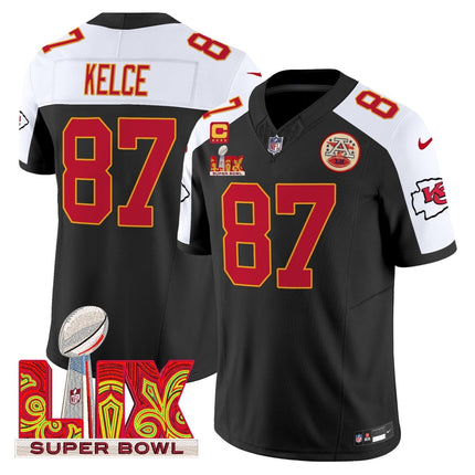 Men's Chiefs Super Bowl LIX Patch Vapor Limited Jersey - All Stitched KCCHI_KDZ - KINDOZY