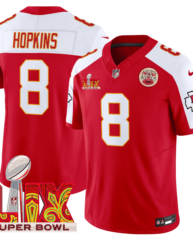 Men's Chiefs Super Bowl LIX Patch Vapor Limited Jersey - All Stitched KCCHI_KDZ - KINDOZY