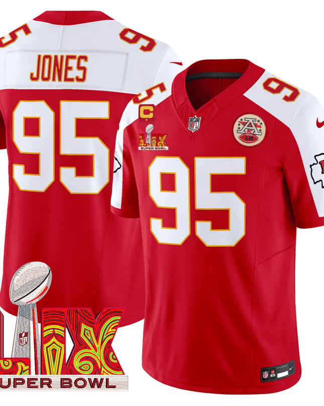 Men's Chiefs Super Bowl LIX Patch Vapor Limited Jersey - All Stitched KCCHI_KDZ - KINDOZY