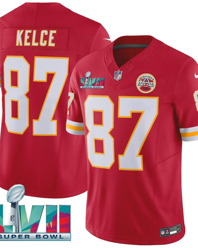 Men's Chiefs Throwback Limited Vapor Jersey - All Stitched KCCHI_KDZ - KINDOZY