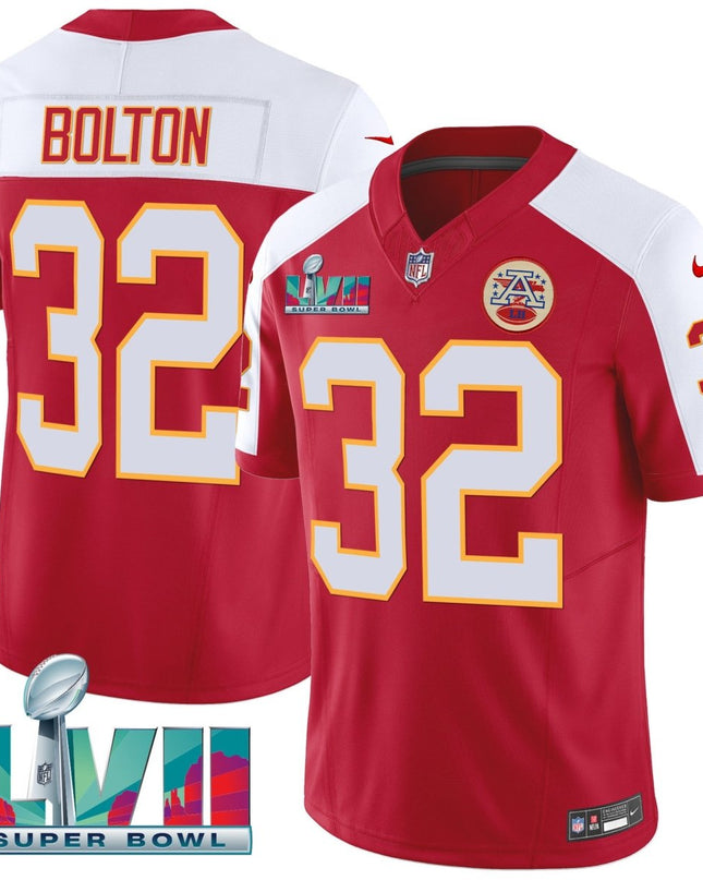 Men's Chiefs Throwback Limited Vapor Jersey - All Stitched KCCHI_KDZ - KINDOZY
