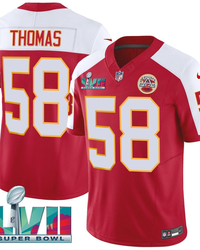Men's Chiefs Throwback Limited Vapor Jersey - All Stitched KCCHI_KDZ - KINDOZY