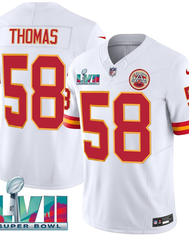 Men's Chiefs Throwback Limited Vapor Jersey - All Stitched KCCHI_KDZ - KINDOZY