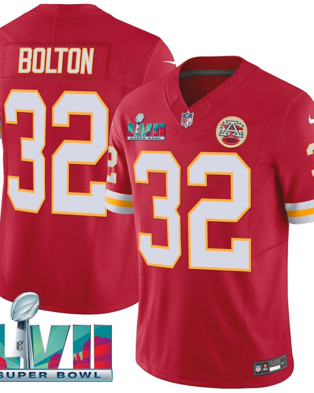Men's Chiefs Throwback Limited Vapor Jersey - All Stitched KCCHI_KDZ - KINDOZY