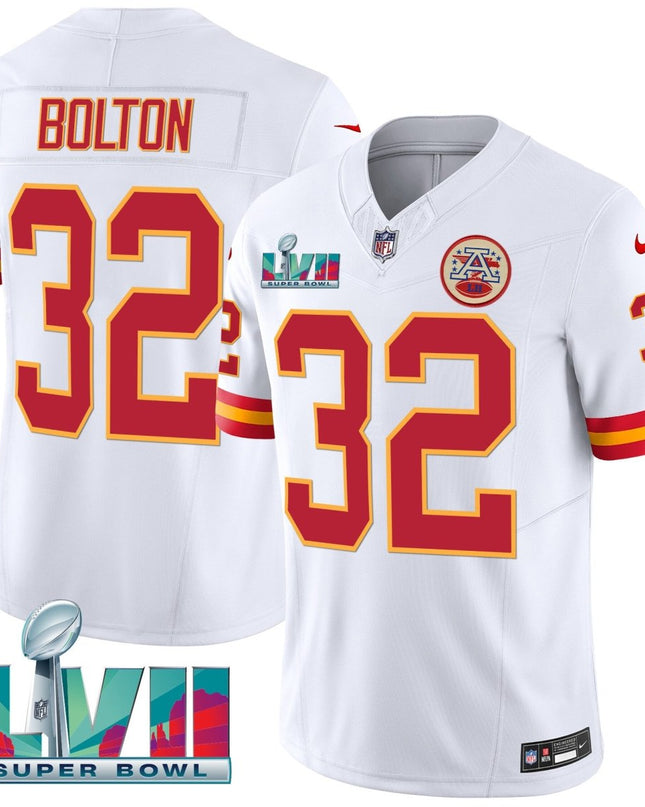 Men's Chiefs Throwback Limited Vapor Jersey - All Stitched KCCHI_KDZ - KINDOZY