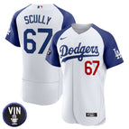 Alternate White / Vin Scully / S