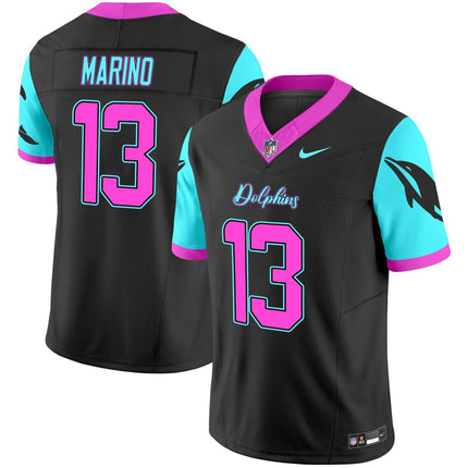 Men's Dolphins Miami Vice Vapor Limited Jersey - All Stitched MIA_KDZ - KINDOZY