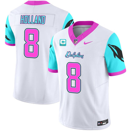 Men's Dolphins Miami Vice Vapor Limited Jersey - All Stitched MIA_KDZ - KINDOZY