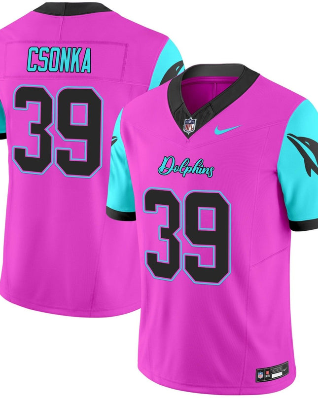 Men's Dolphins Miami Vice Vapor Limited Jersey - All Stitched MIA_KDZ - KINDOZY