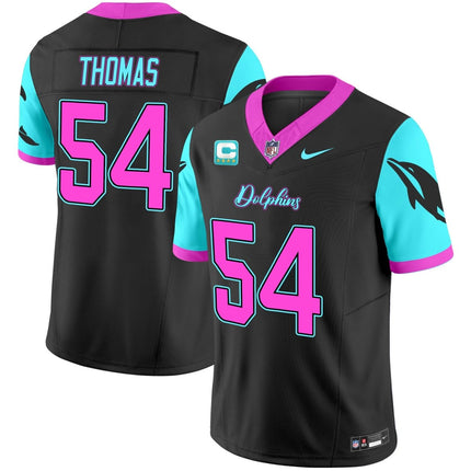 Men's Dolphins Miami Vice Vapor Limited Jersey - All Stitched MIA_KDZ - KINDOZY