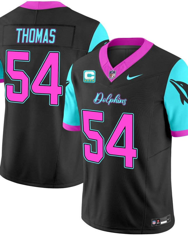 Men's Dolphins Miami Vice Vapor Limited Jersey - All Stitched MIA_KDZ - KINDOZY