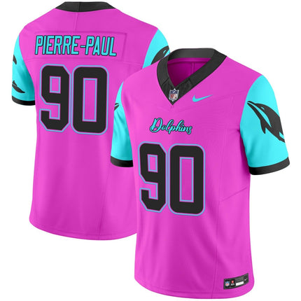 Men's Dolphins Miami Vice Vapor Limited Jersey - All Stitched MIA_KDZ - KINDOZY
