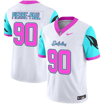 Men's Dolphins Miami Vice Vapor Limited Jersey - All Stitched MIA_KDZ - KINDOZY