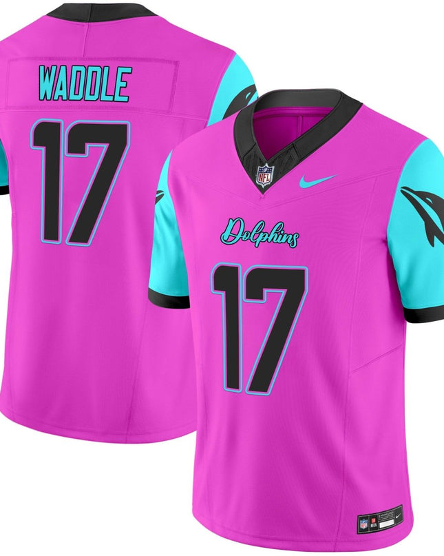 Men's Dolphins Miami Vice Vapor Limited Jersey - All Stitched MIA_KDZ - KINDOZY