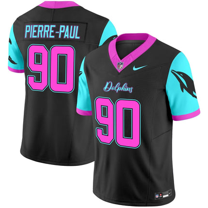Men's Dolphins Miami Vice Vapor Limited Jersey - All Stitched MIA_KDZ - KINDOZY