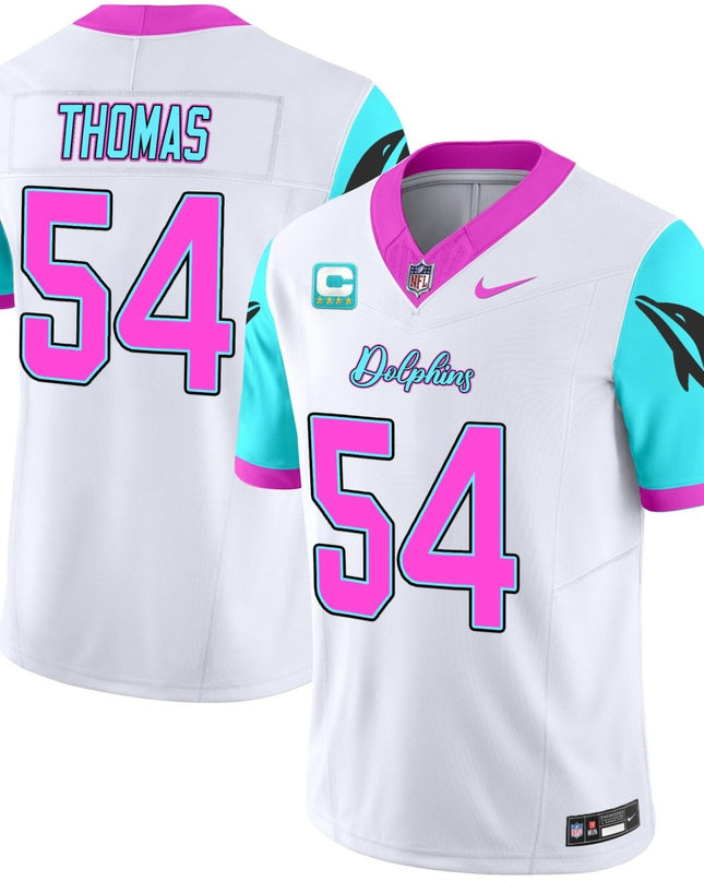 Men's Dolphins Miami Vice Vapor Limited Jersey - All Stitched MIA_KDZ - KINDOZY