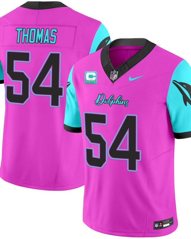 Men's Dolphins Miami Vice Vapor Limited Jersey - All Stitched MIA_KDZ - KINDOZY