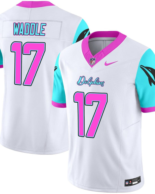 Men's Dolphins Miami Vice Vapor Limited Jersey - All Stitched MIA_KDZ - KINDOZY