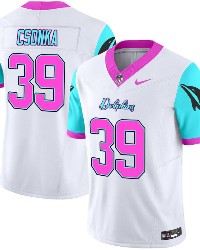 Men's Dolphins Miami Vice Vapor Limited Jersey - All Stitched MIA_KDZ - KINDOZY