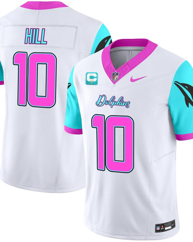 Men's Dolphins Miami Vice Vapor Limited Jersey - All Stitched MIA_KDZ - KINDOZY