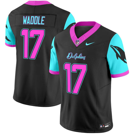 Men's Dolphins Miami Vice Vapor Limited Jersey - All Stitched MIA_KDZ - KINDOZY