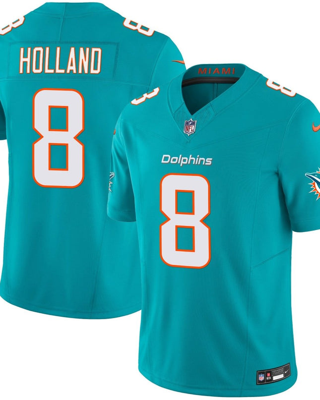 Men's Dolphins Vapor Limited Jersey - All Stitched MIA_KDZ - KINDOZY