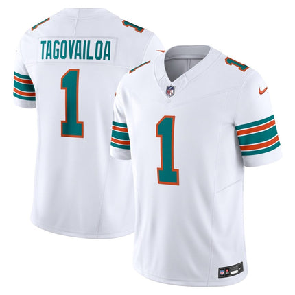 Men's Dolphins Vapor Limited Jersey - All Stitched MIA_KDZ - KINDOZY