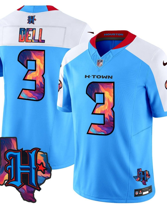 Men's Houston Texans 2024 Special Vapor Limited Jersey - All Stitched HOUTEX_KDZ - KINDOZY