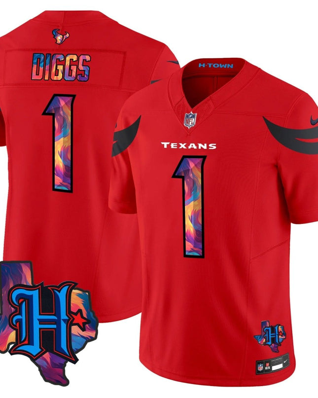 Men's Houston Texans 2024 Special Vapor Limited Jersey - All Stitched HOUTEX_KDZ - KINDOZY