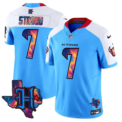 Men's Houston Texans 2024 Special Vapor Limited Jersey - All Stitched HOUTEX_KDZ - KINDOZY